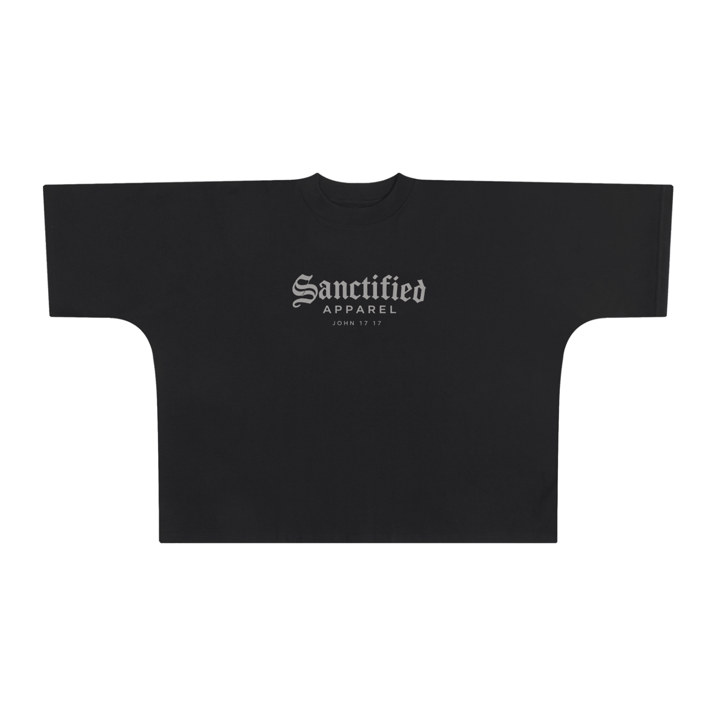 SANCTIFIED JOHN 17:17 BOX TEE