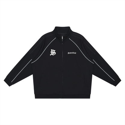 SANCTIFIED COLLAR ZIP UP